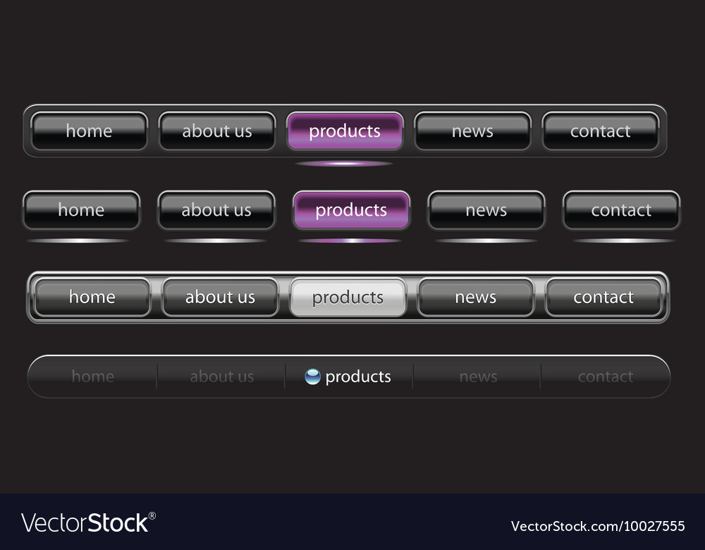Web navigation templates