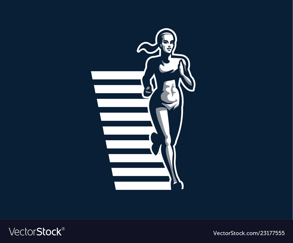 Woman Fitness Royalty Free Vector Image Vectorstock 7799