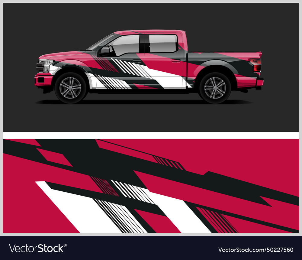 I will design professional car wrap