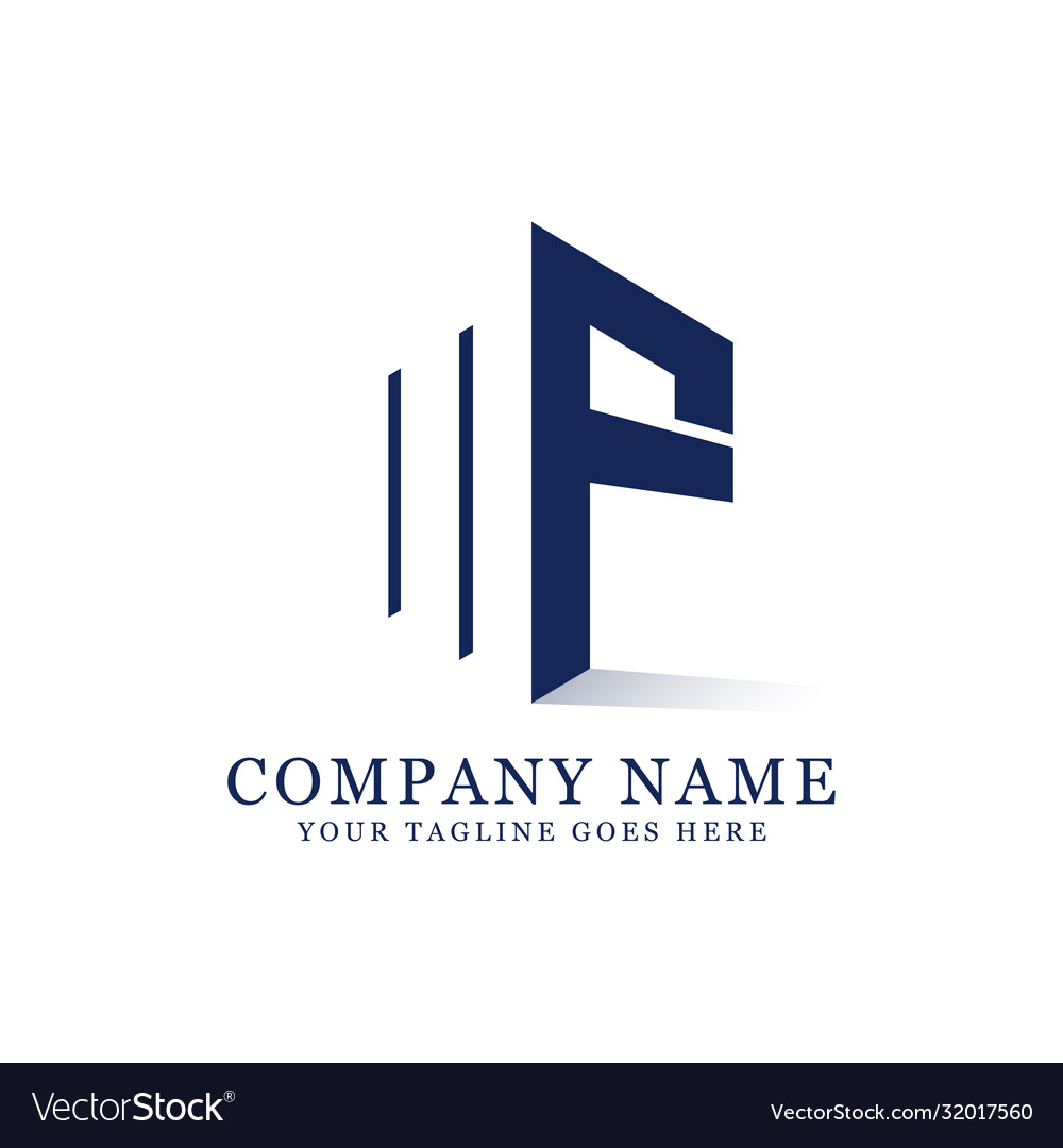 Mf initial logo inspiration negative space letter