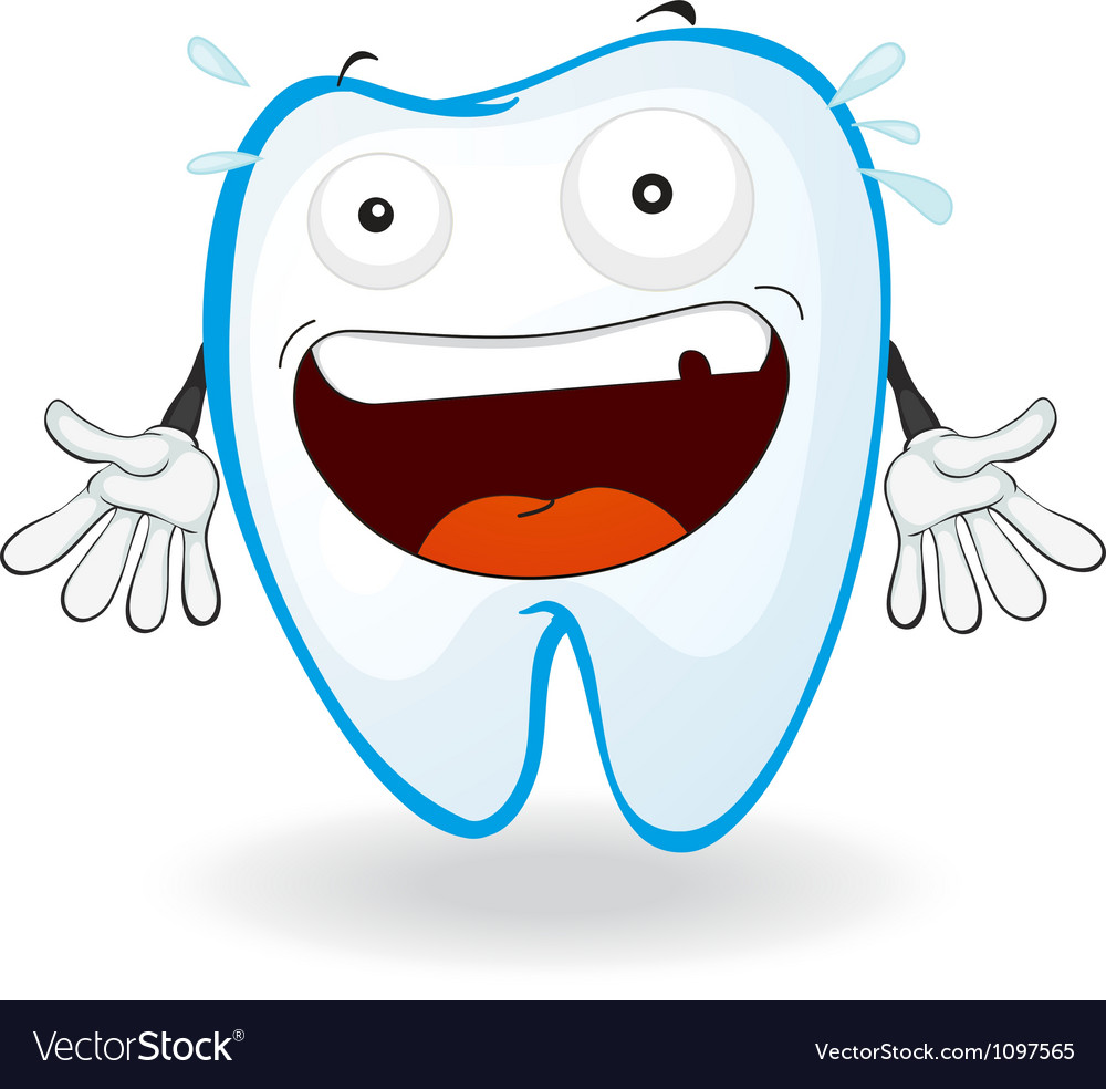 A Tooth Royalty Free Vector Image - Vectorstock