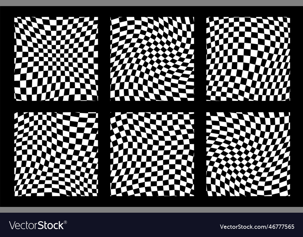 Groovy retro pattern background in psychedelic vector image Groovy retro pattern background in psychedelic