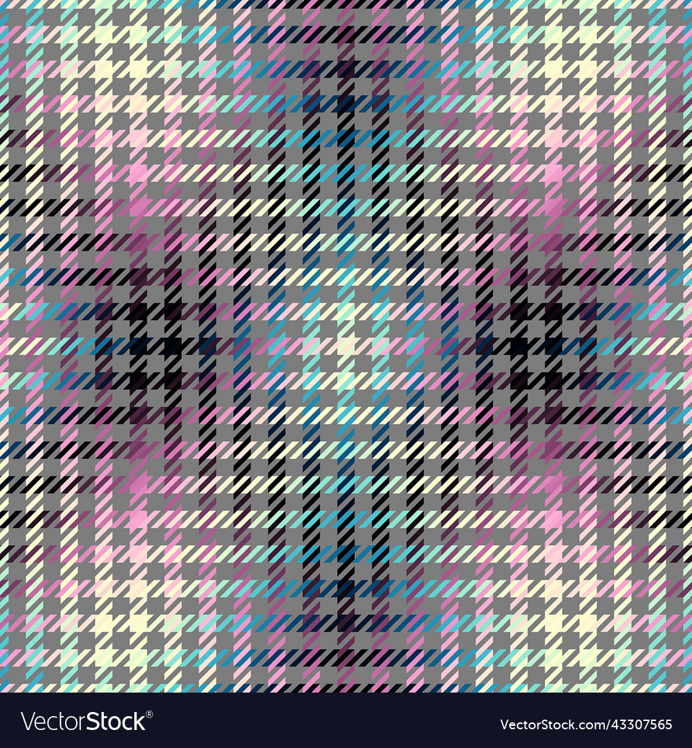 Houndstooth plaid geometric overlay style pattern