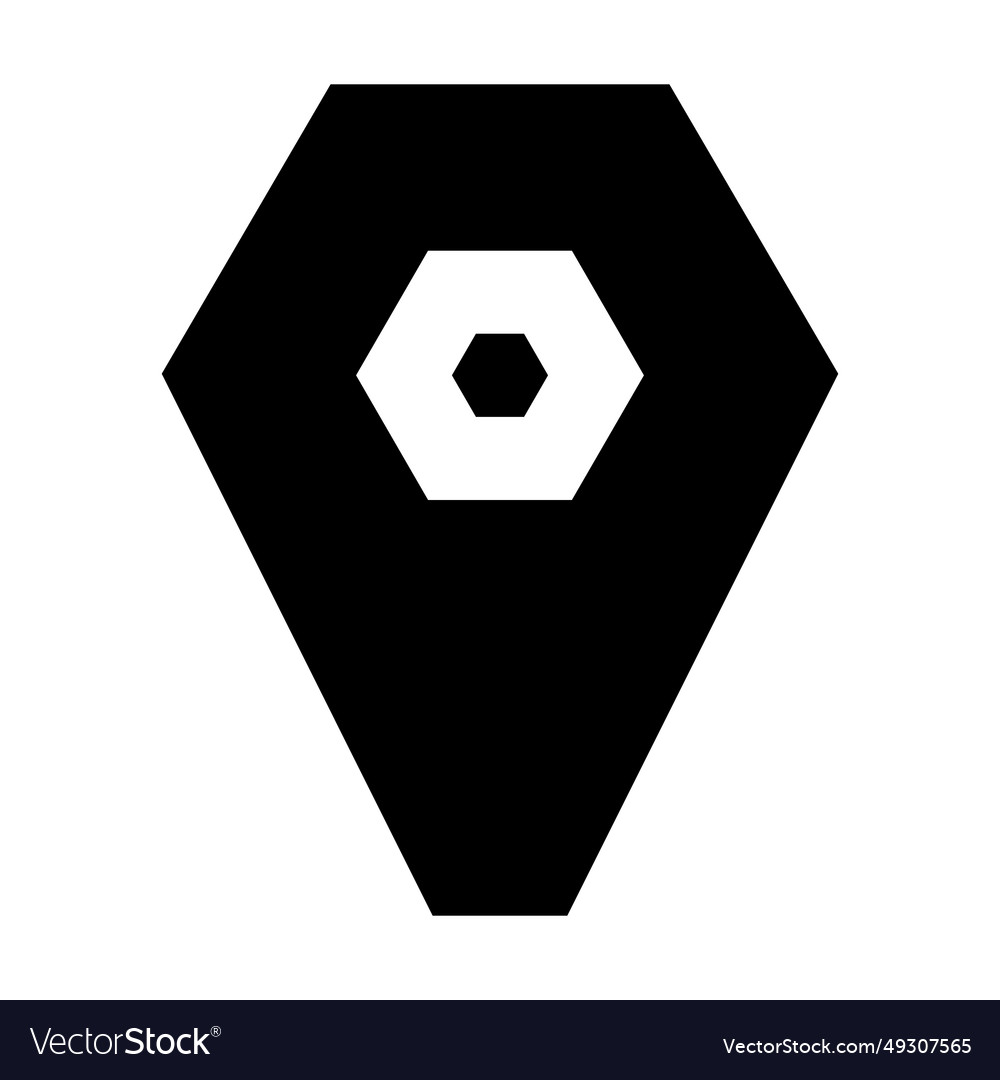 Location icon suitable for website ui design vector image Location icon suitable for website ui design