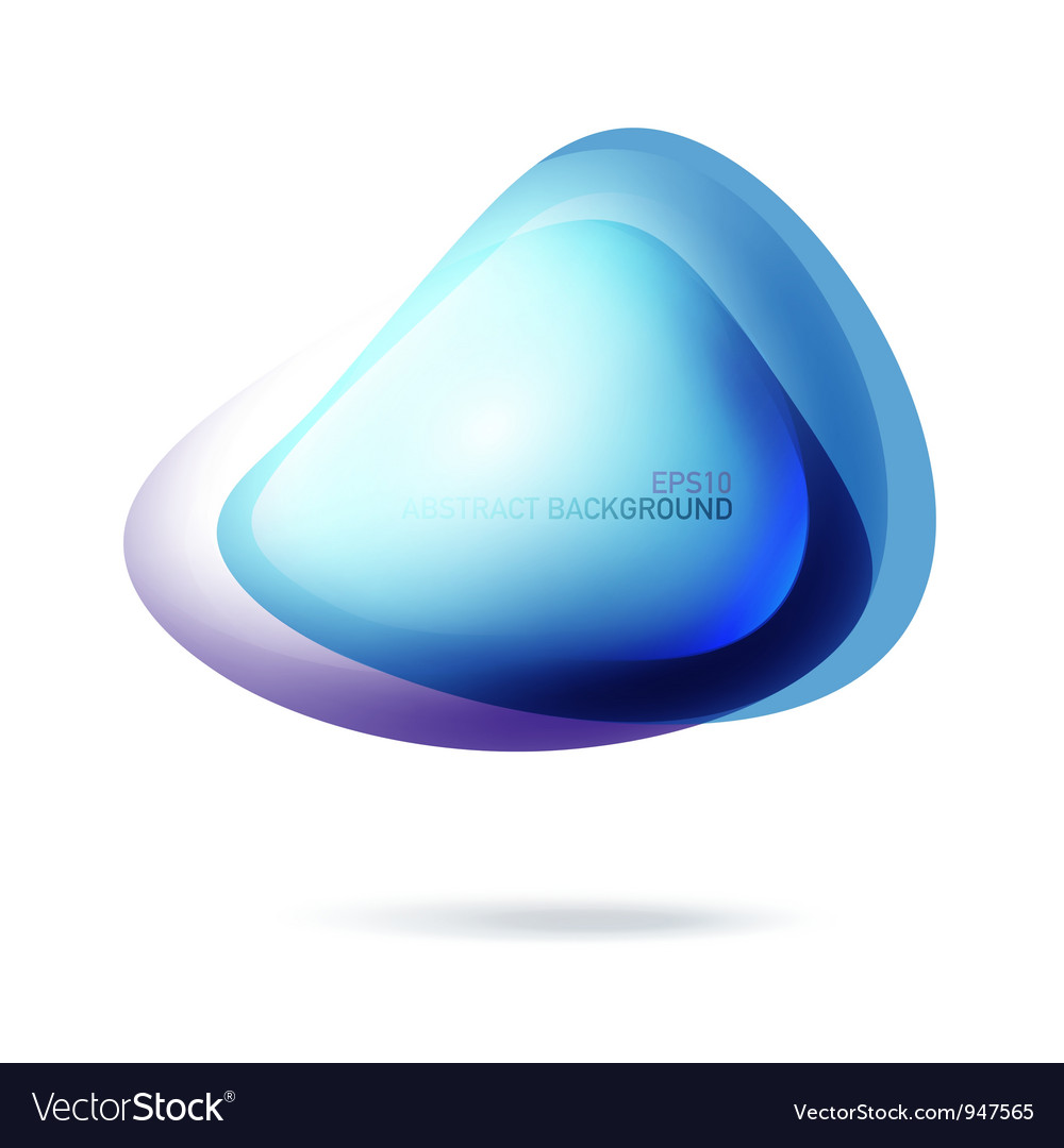 Modern Blue Bubble Background