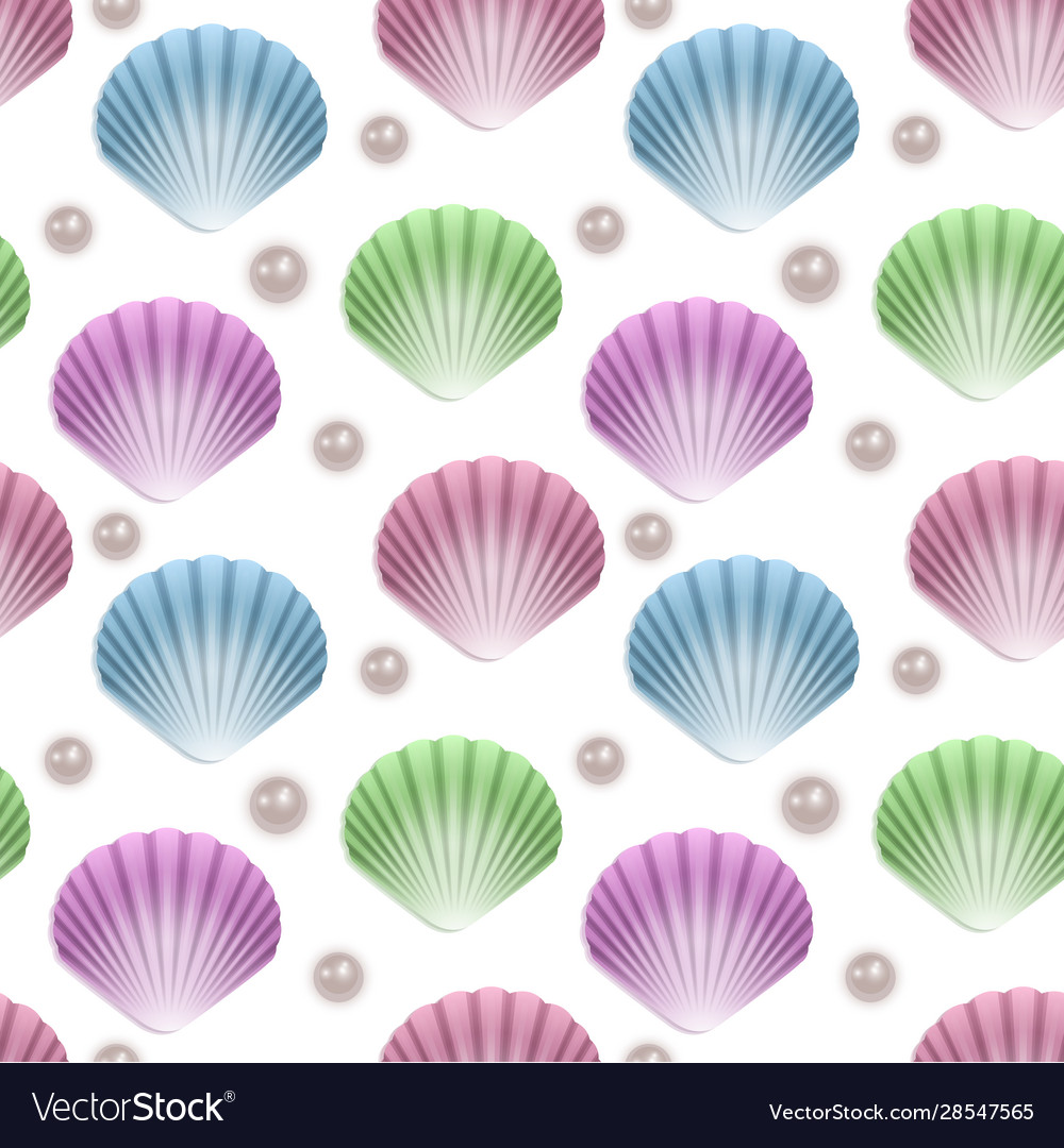 Seamless endless pattern with print colorful Vector Image Seamless endless pattern with print colorful