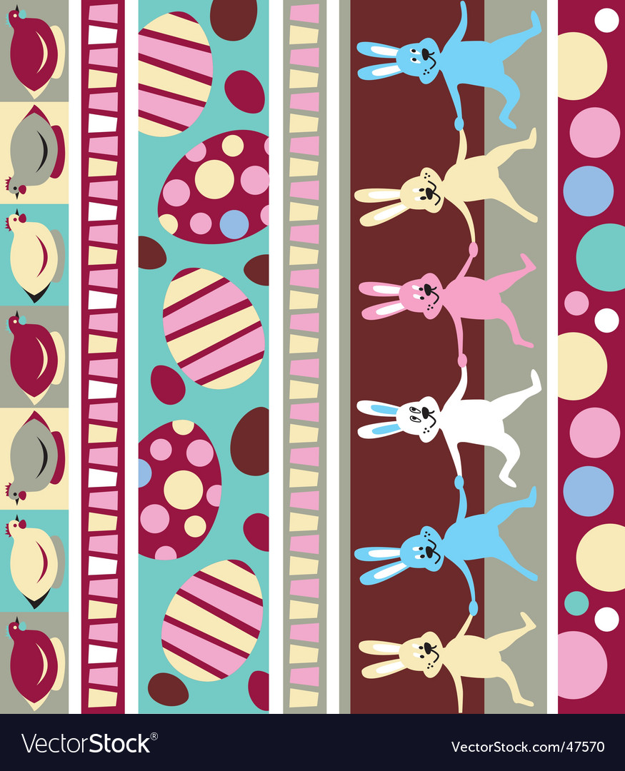 Easter Border Pattern