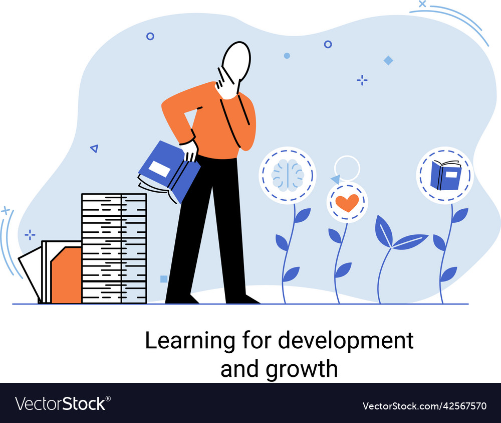 Learning for development and growth self-learning
