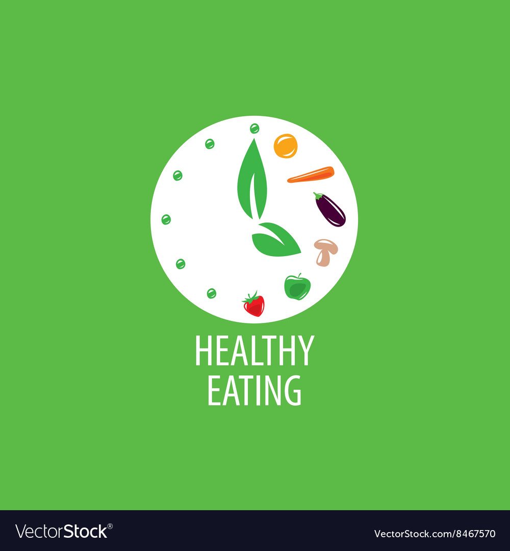 Logo healthy eating