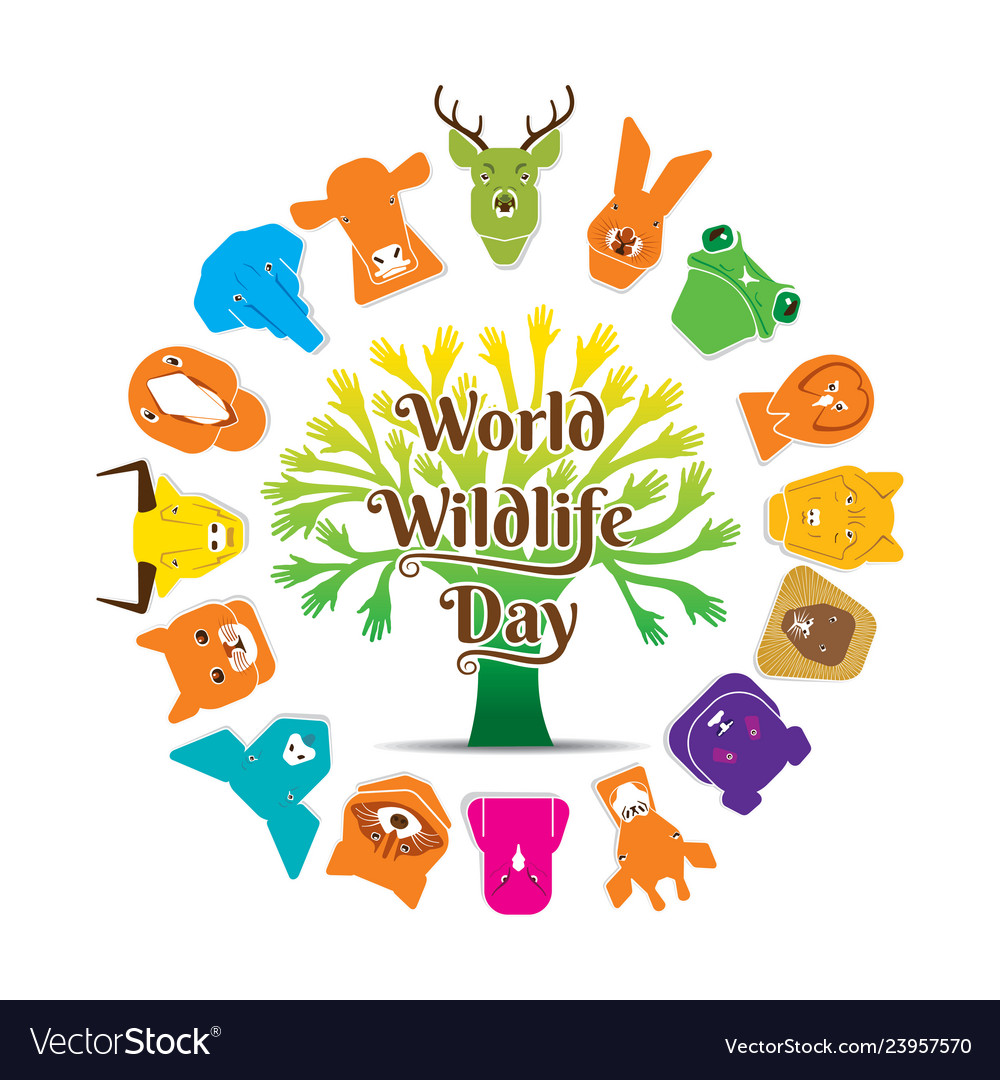 World wildlife day poster design