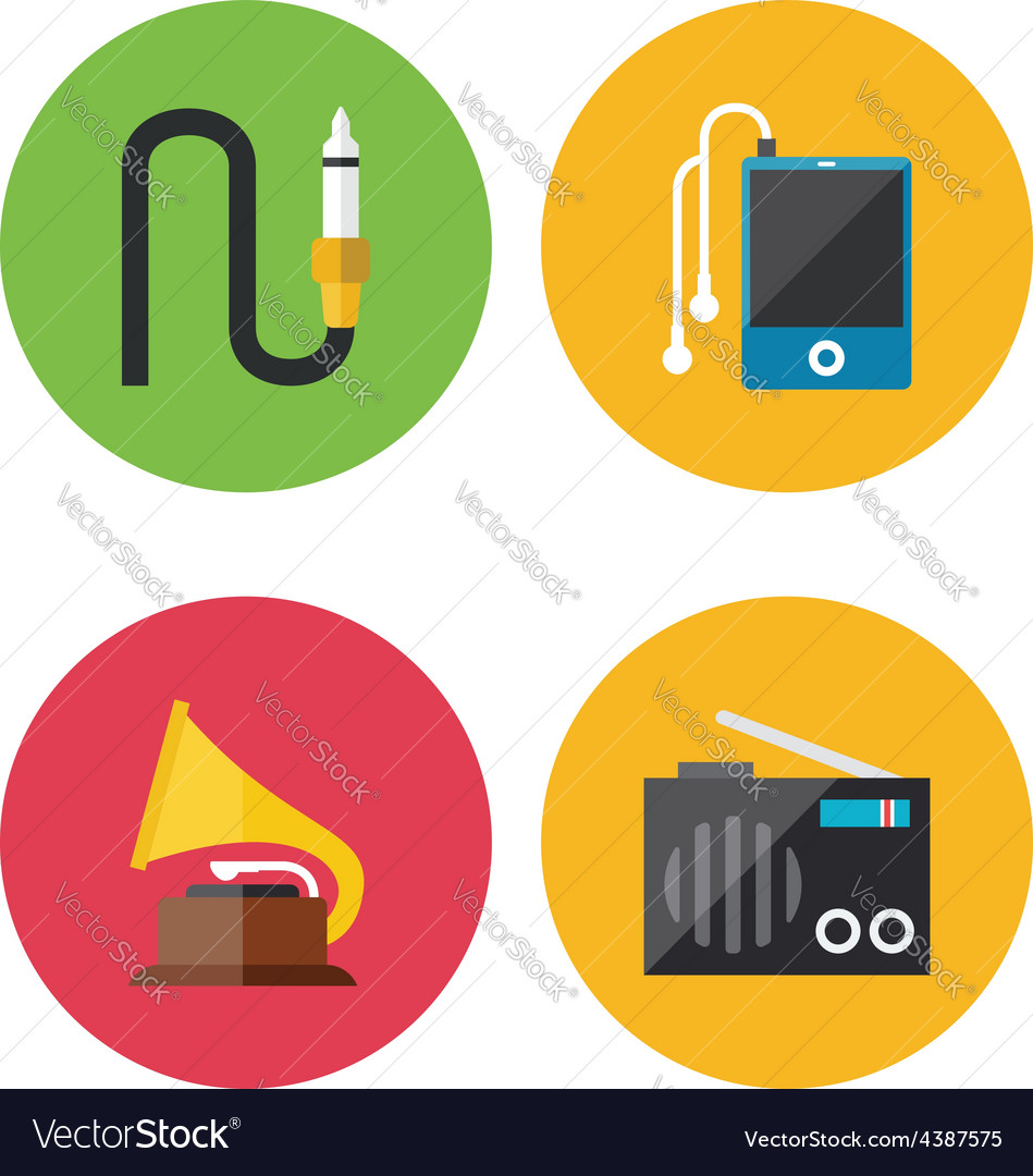 Audio Royalty Free Vector Image Vectorstock Audio Royalty Free Vector Image Vectorstock
