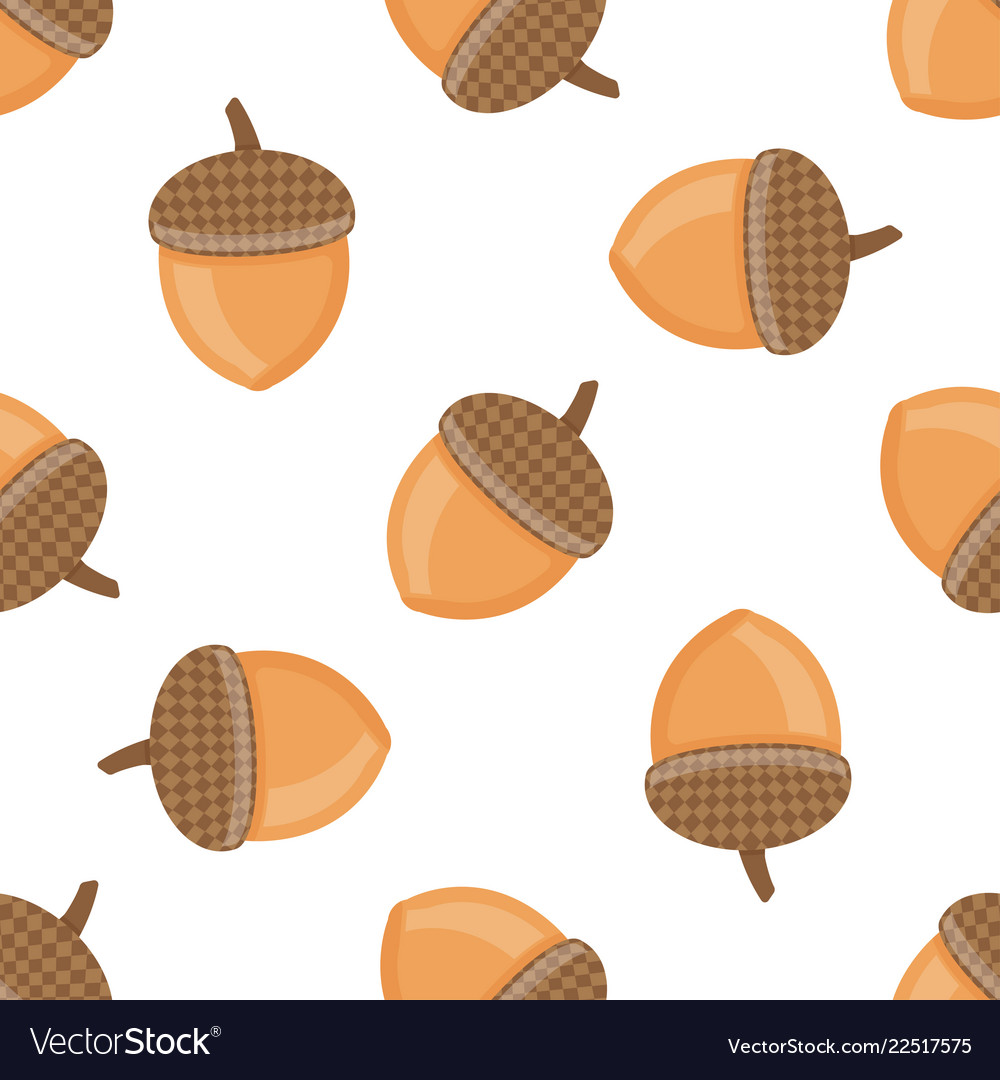 Autumn Acorn Pattern
