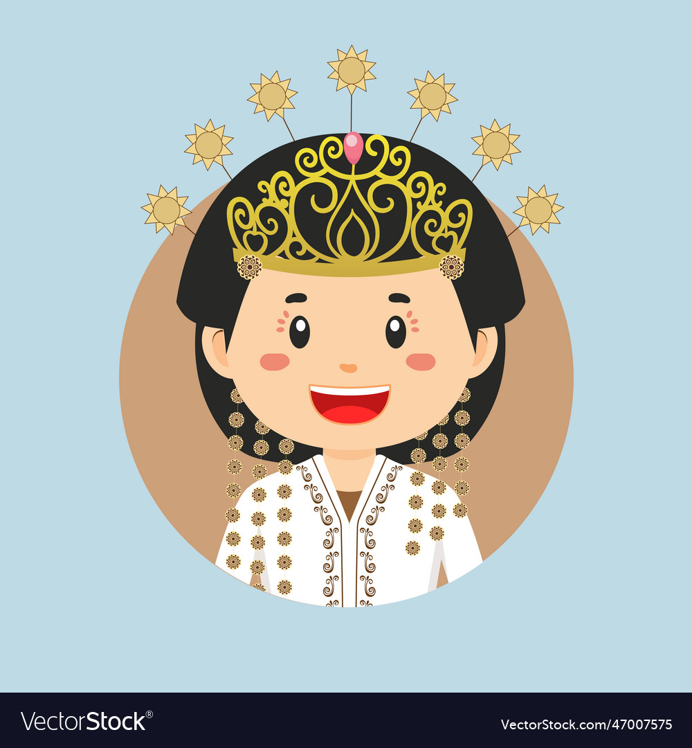 Avatar of a west java indonesian character