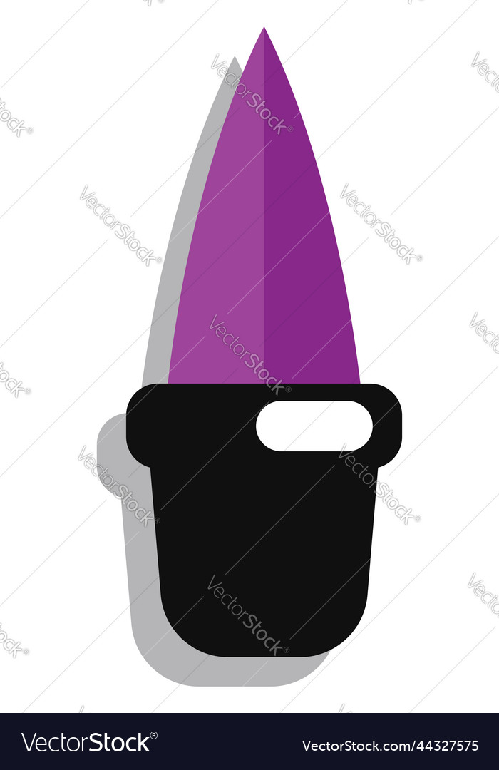 Halloween knife on a white background