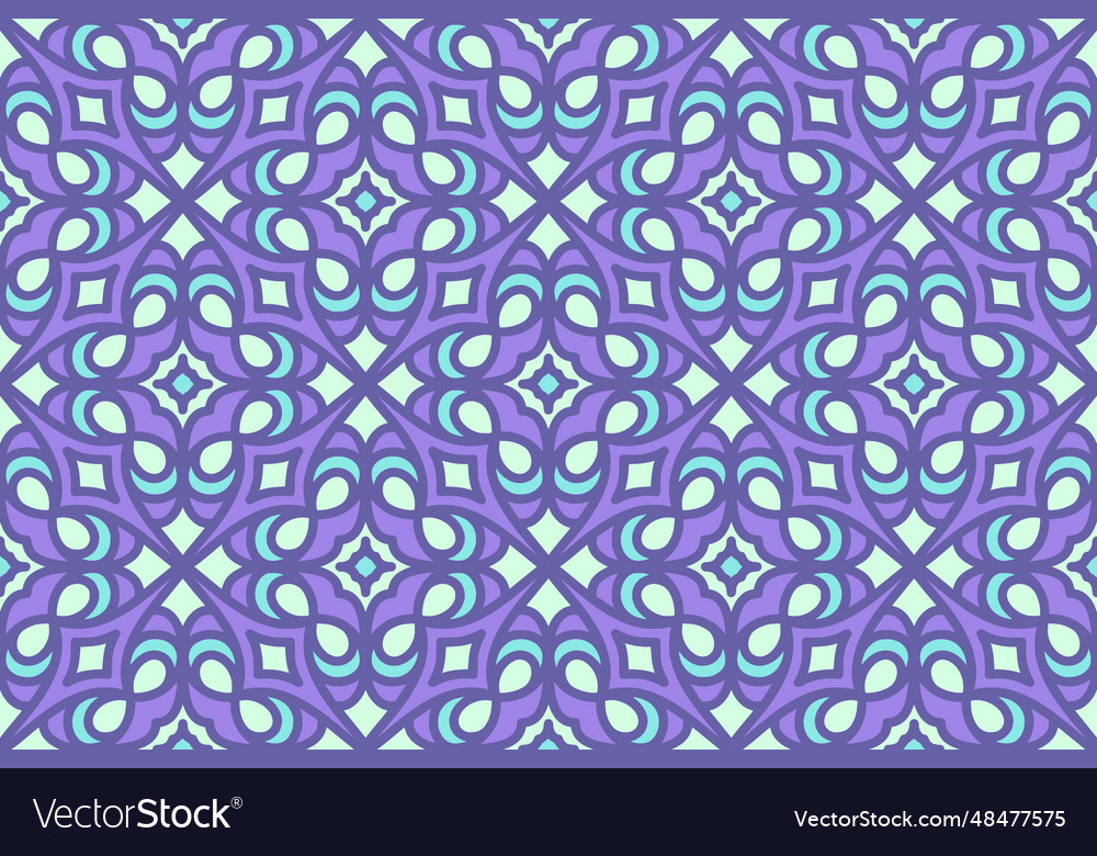 Seamless abstract geometric shape pattern vector image Seamless abstract geometric shape pattern
