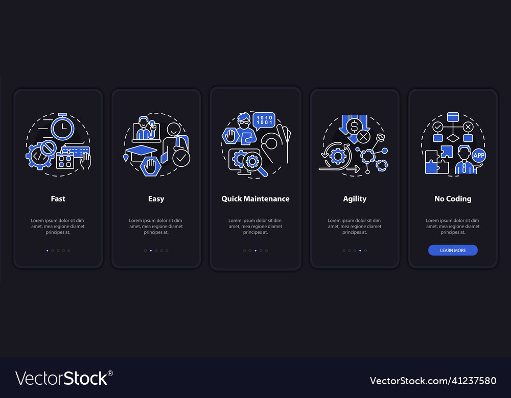 Advantages of no code night mode onboarding