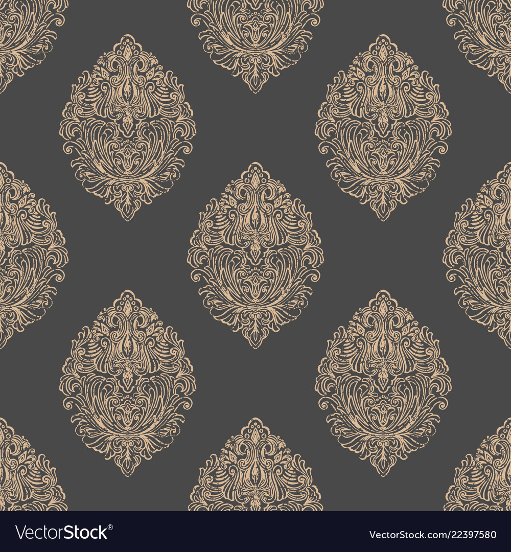 Damask Pattern Background