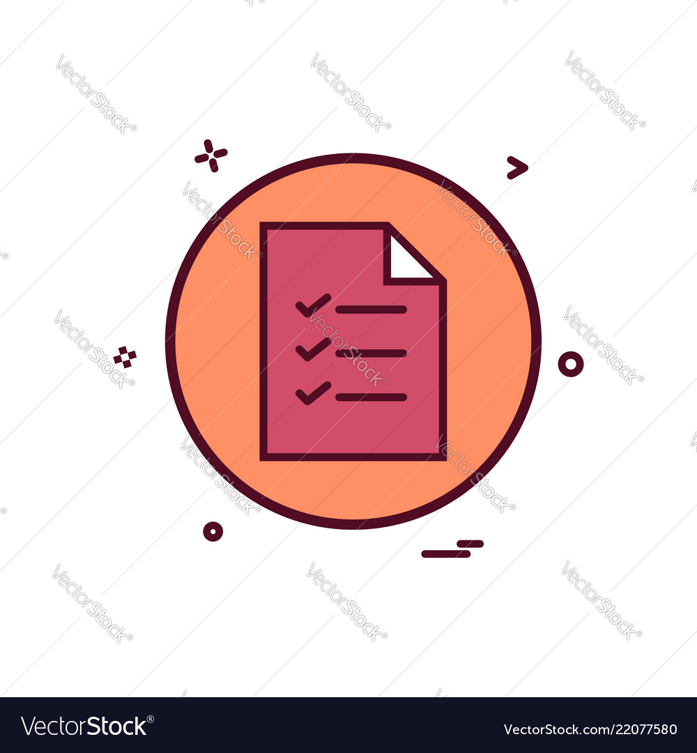 File basic icon design