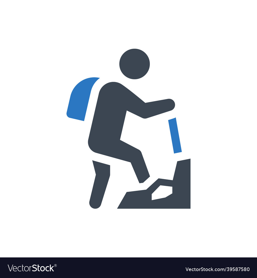 Hiking icon