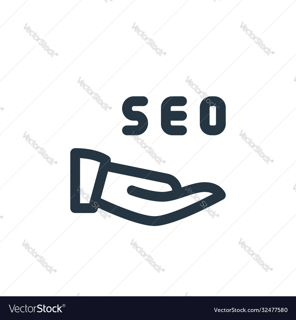 Share icon isolated on white background outline Vector Image Share icon isolated on white background outline