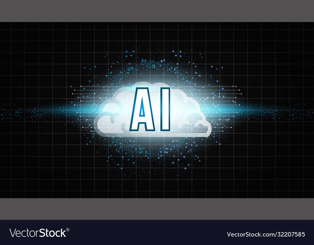 Ai artificial intelligence technology background
