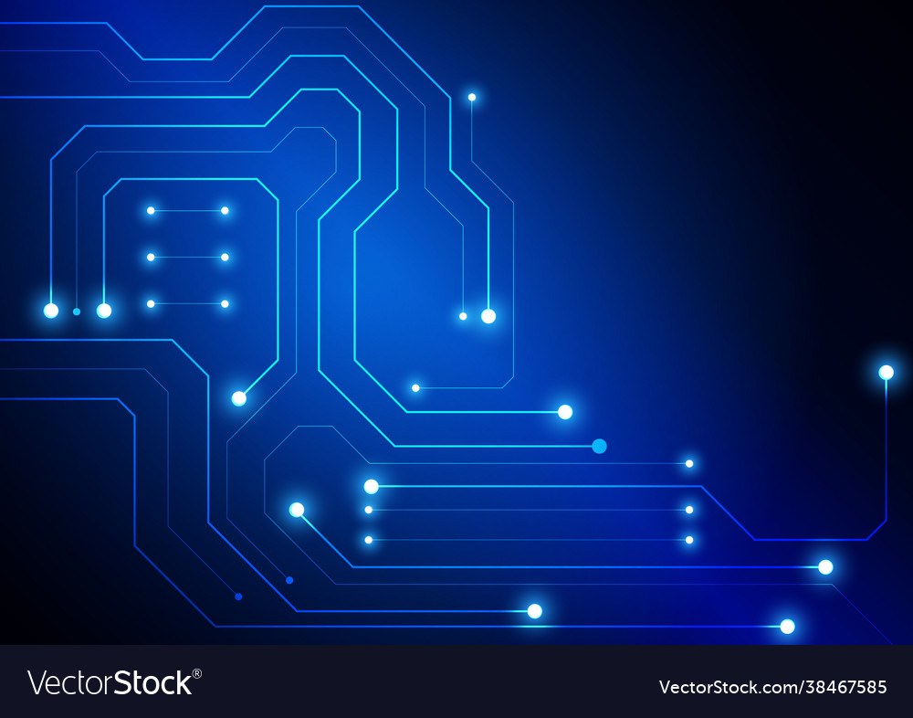 Circuit technology background with hi-tech
