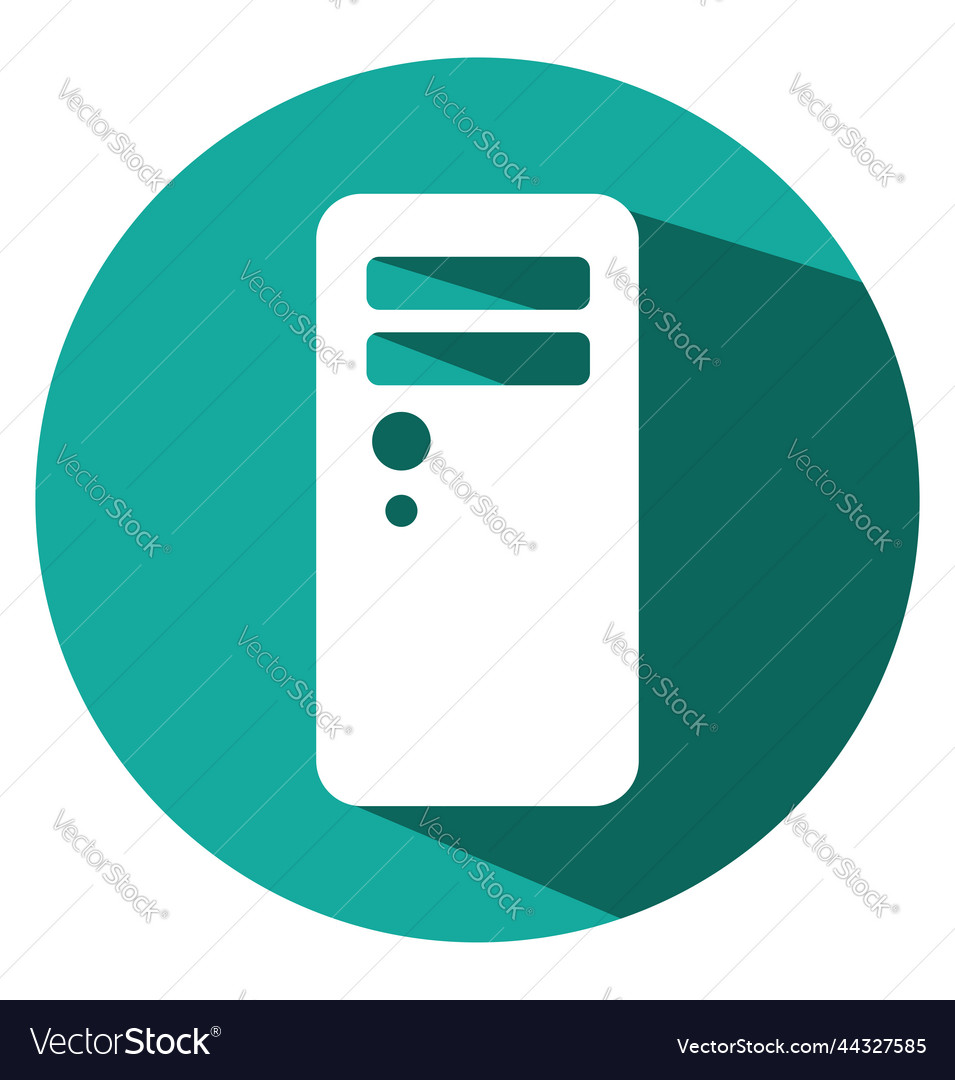 Computer hardware on a white background
