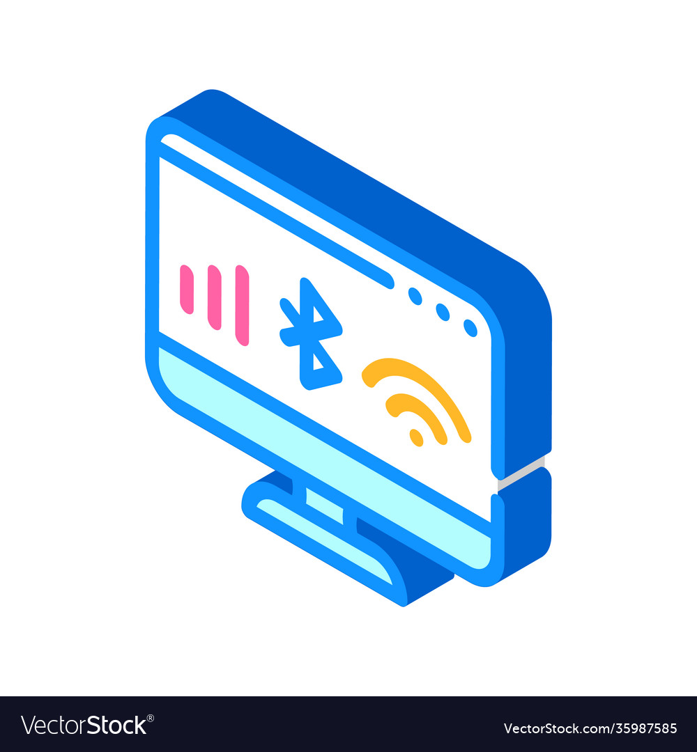 Connection operating system isometric icon