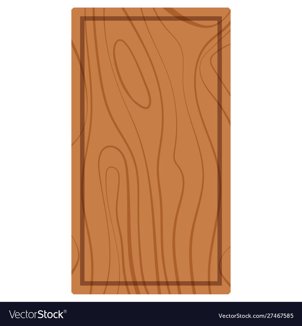 Empty rectangular shape vector image Empty rectangular shape