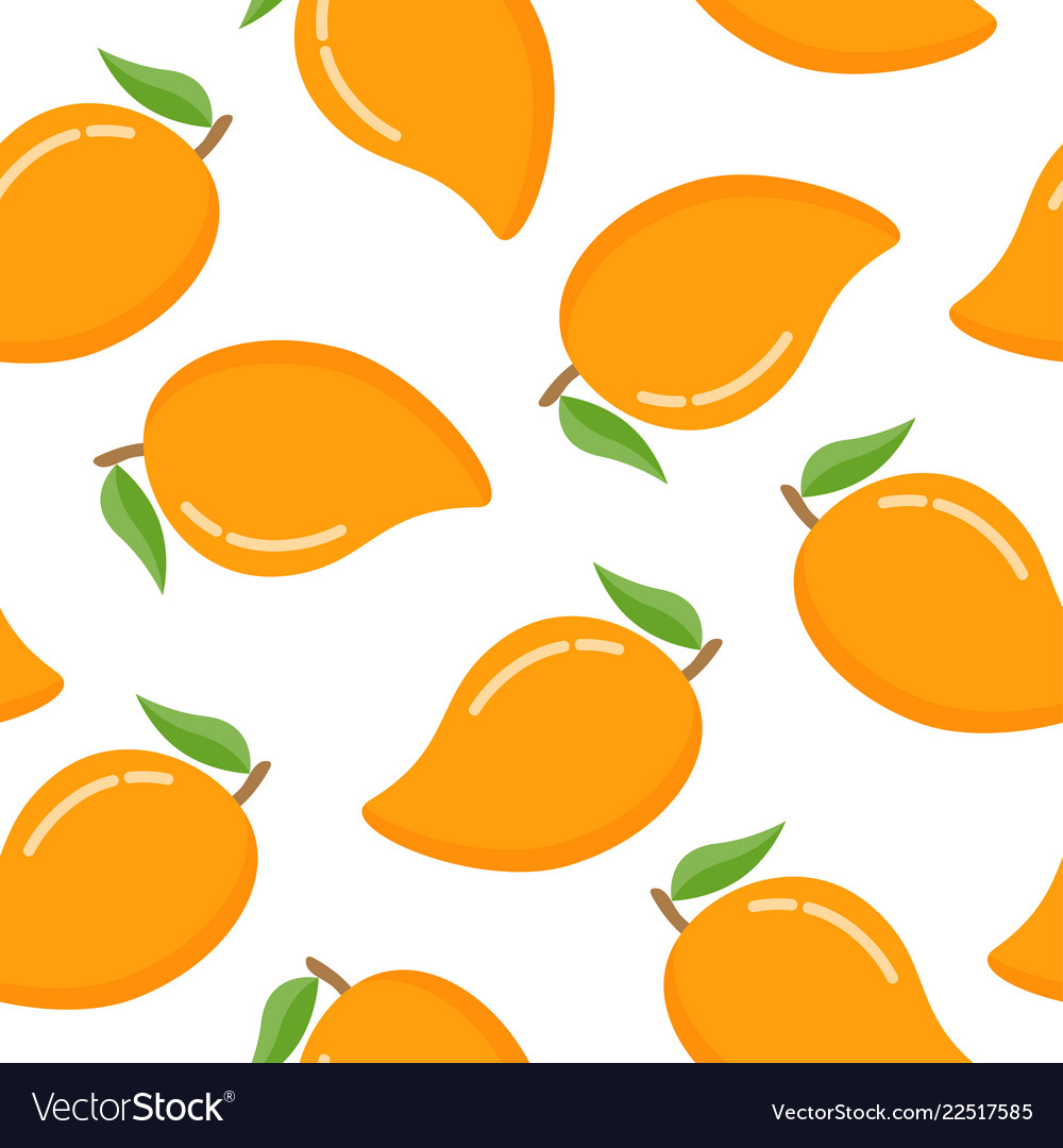 Mango Seamless Pattern