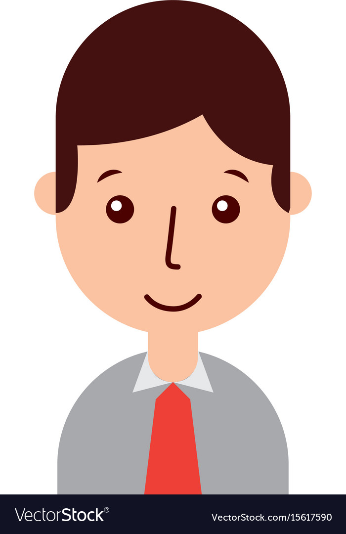 Businessman avatar character icon Royalty Free Vector Image