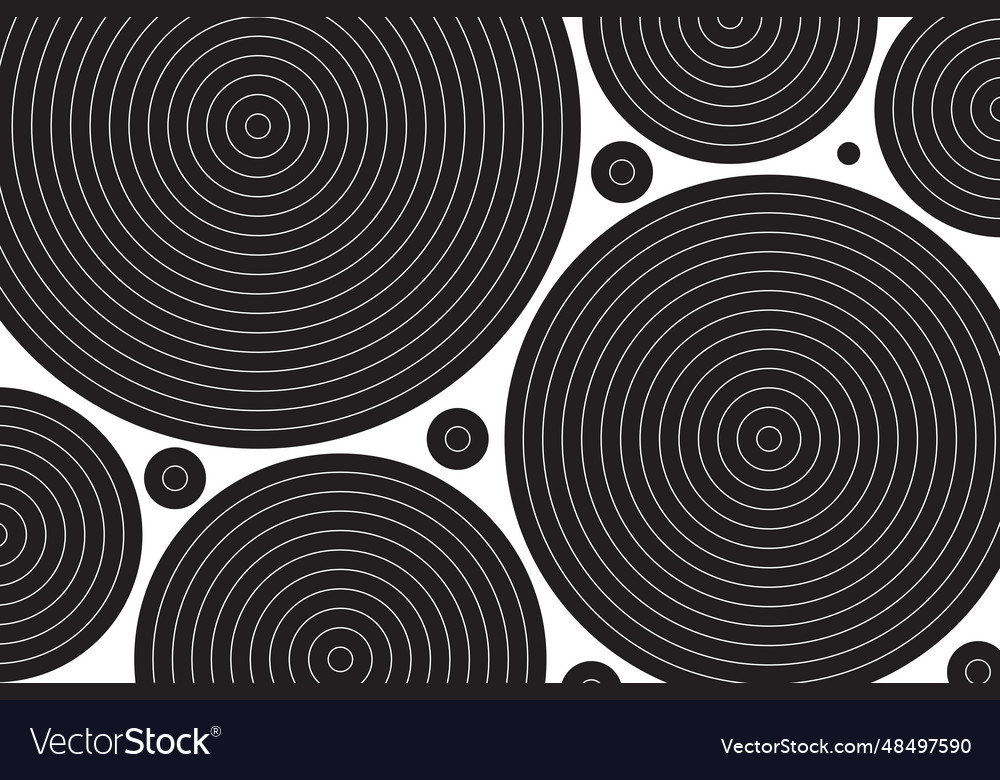 Circular lines abstract background