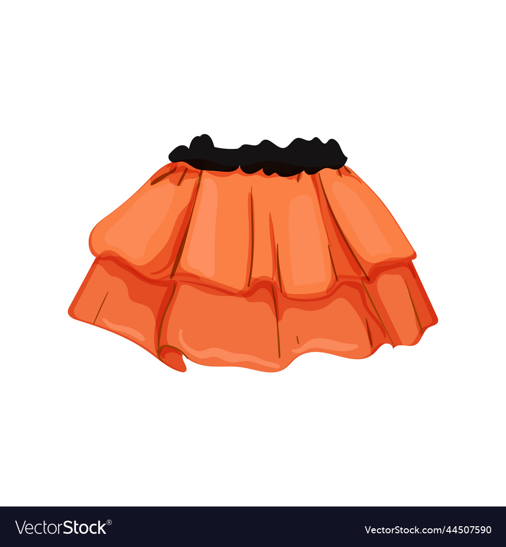 Orange skirt outlet baby