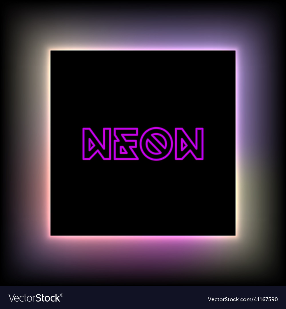 Purple neon background