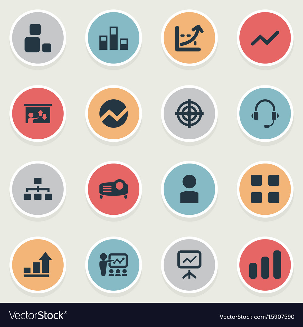 Set of simple presentation