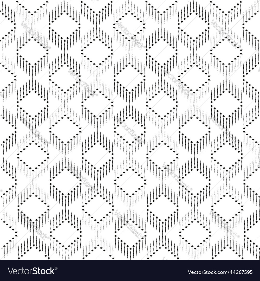 A seamless pattern of diamond shapes composed
