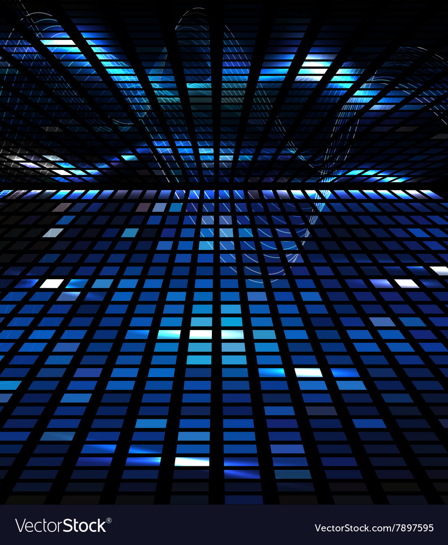 Abstract square pixel mosaic background