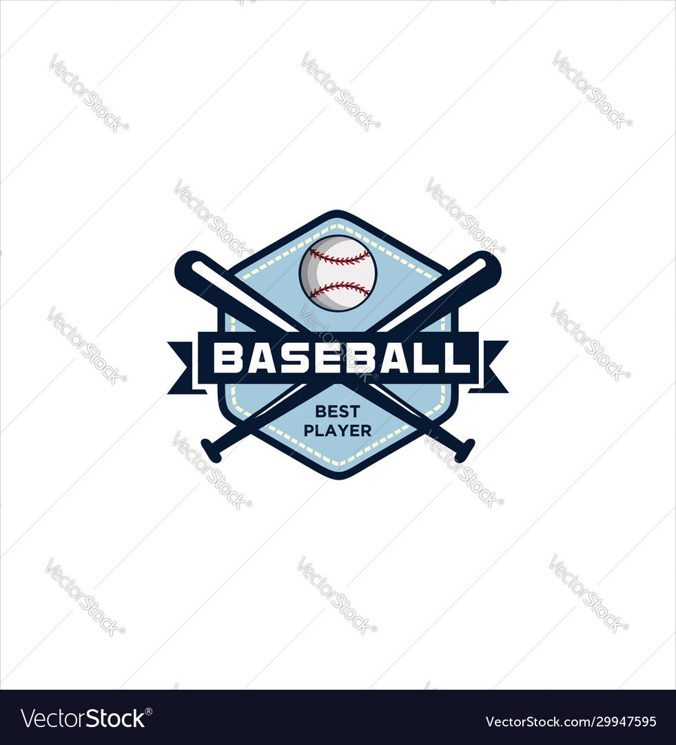 Baseball Logo Meisterschaft Design Inspiration