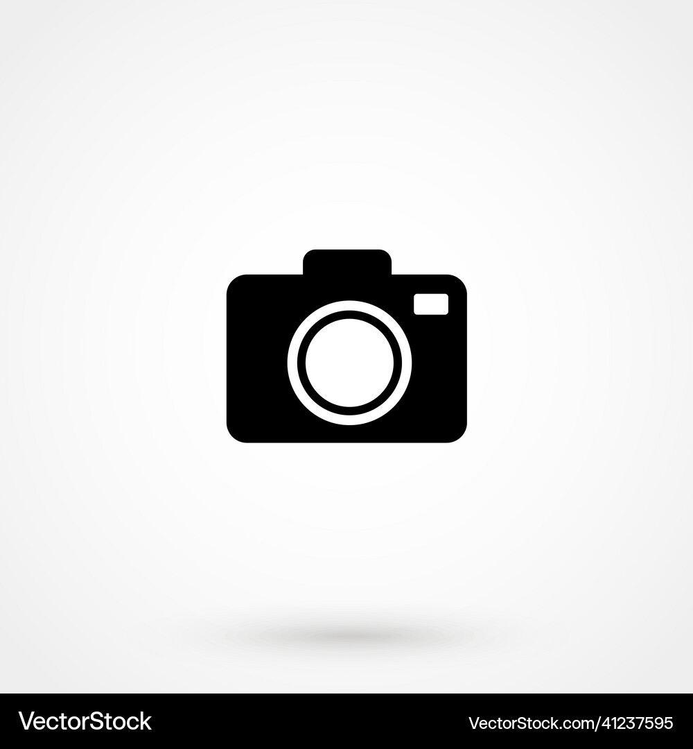 Camera icon Royalty Free Vector Image - VectorStock