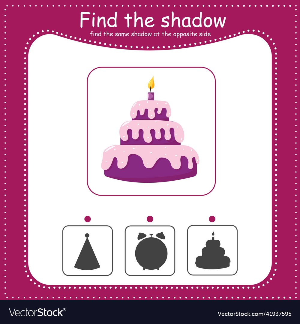 Find the correct shadow cake