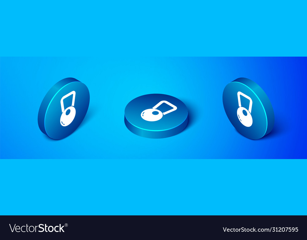 Isometric kettlebell icon isolated on blue