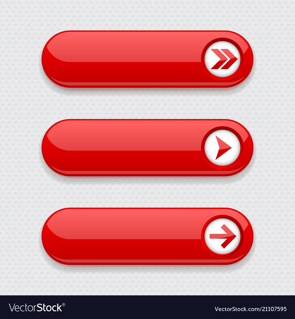 Red interface buttons with arrows