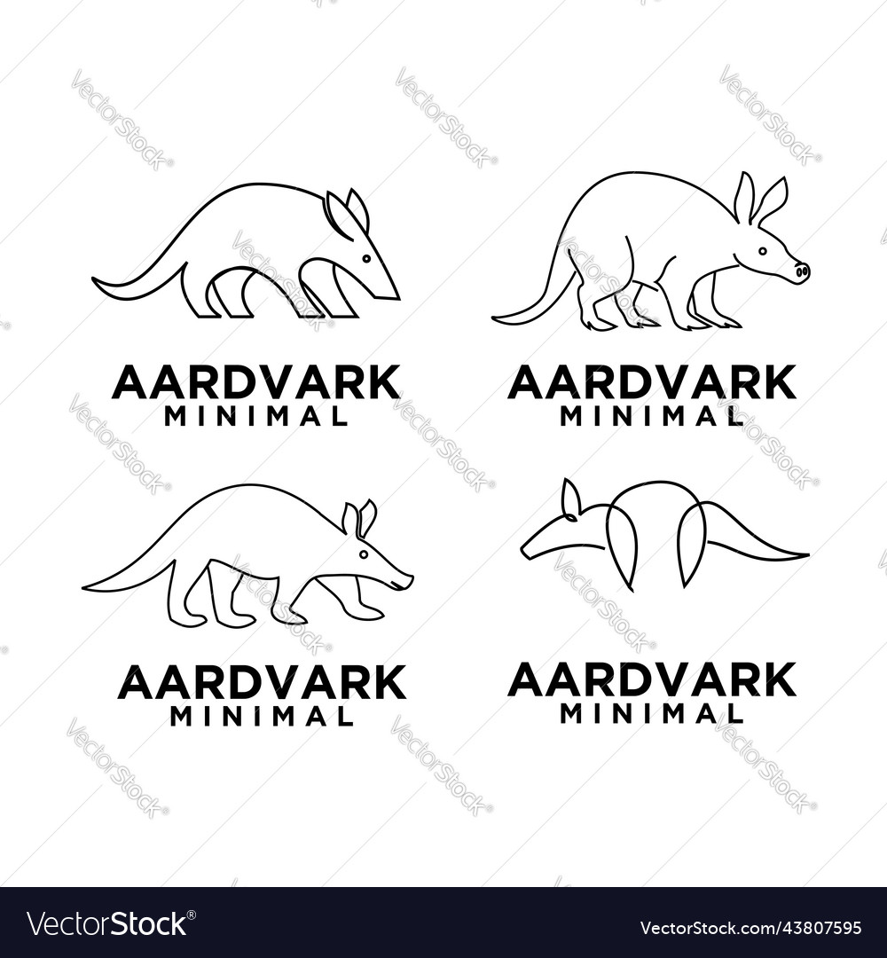 Simple set abstract minimal mono line black