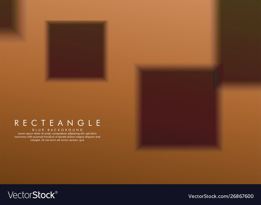 A blur box with gradient background color stone vector image A blur box with gradient background color stone