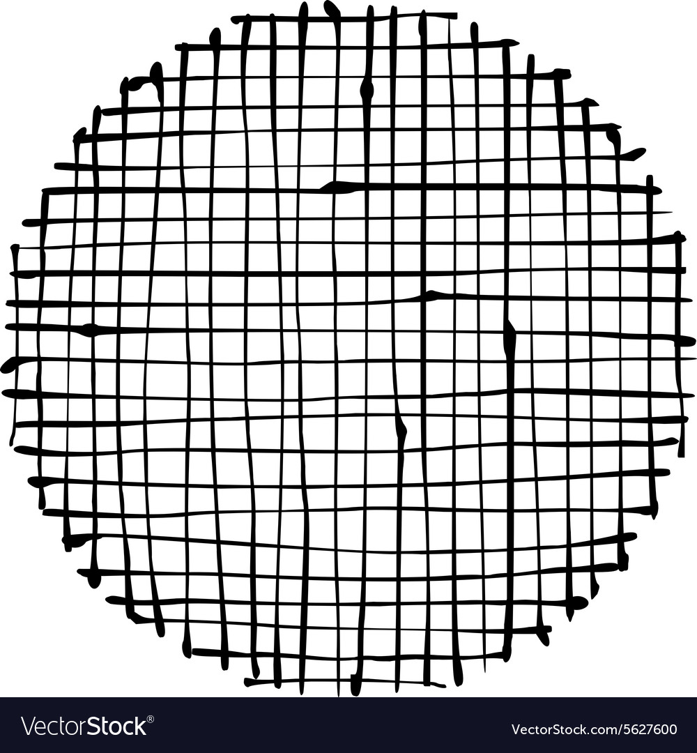 Black Stripe Grid Pattern