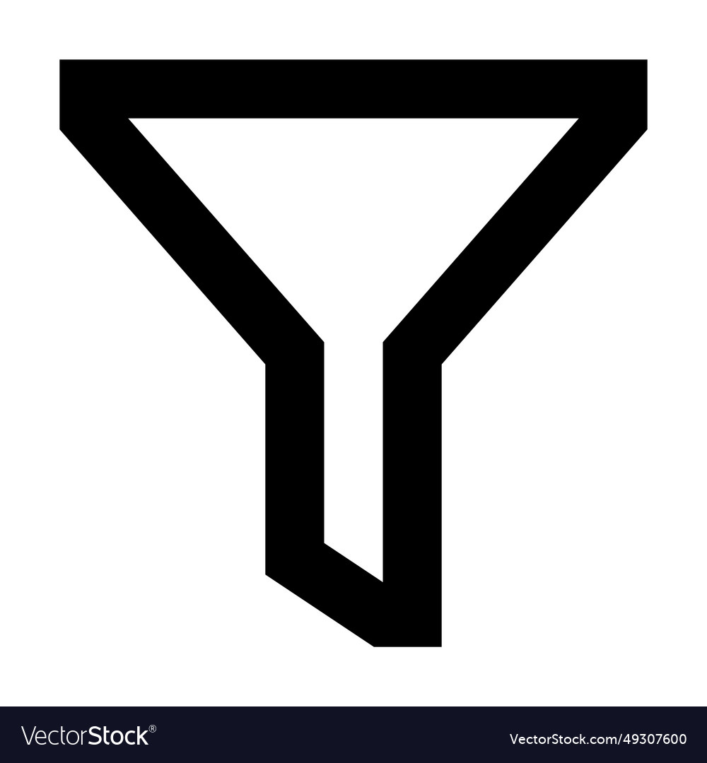 Filter icon suitable for website ui design
