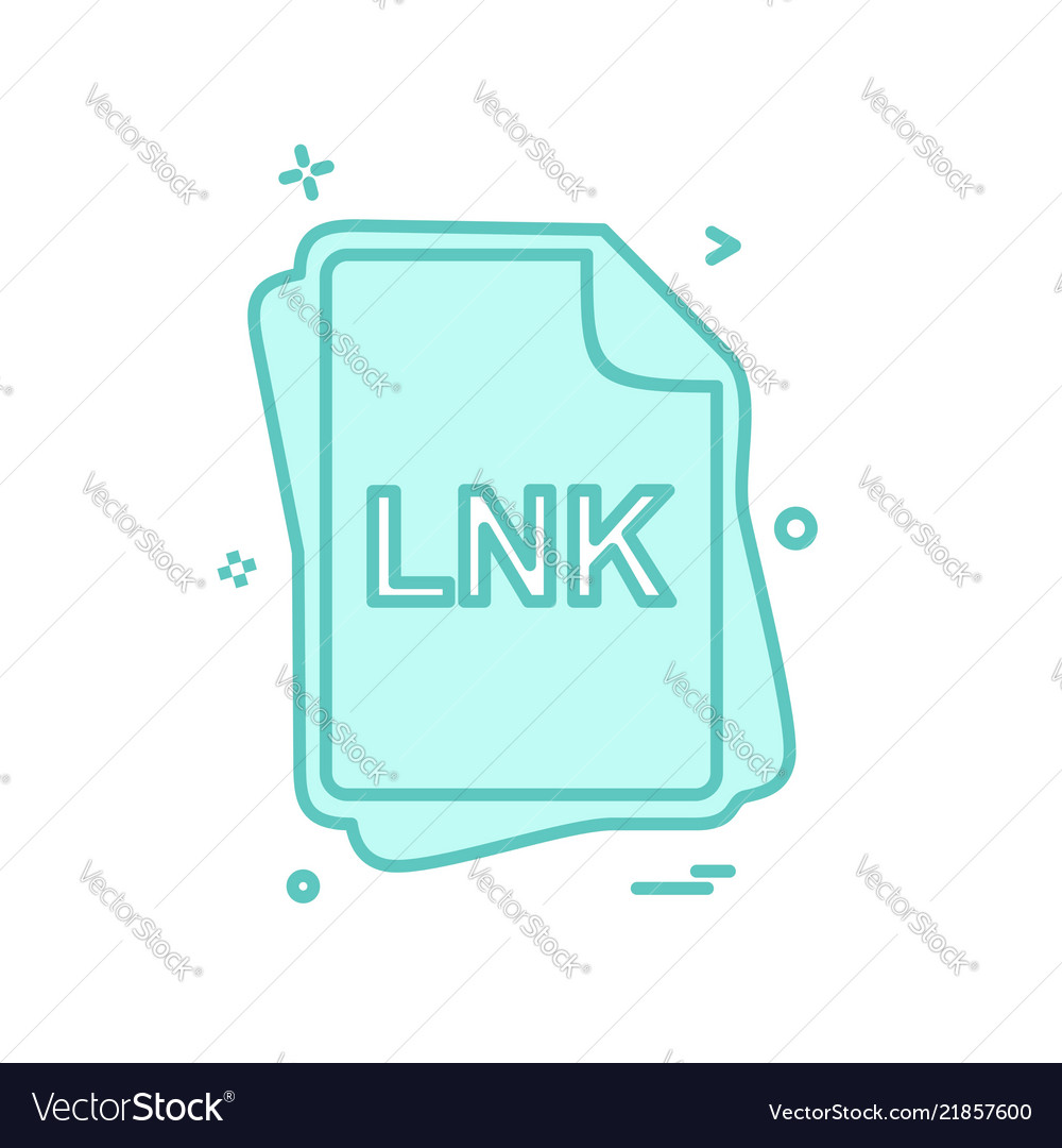 Lnk file type icon design