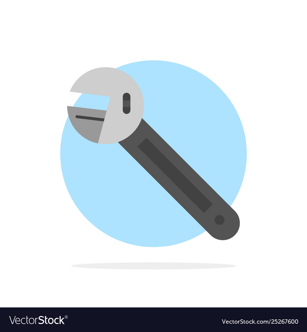 Wrench option tool spanner abstract circle