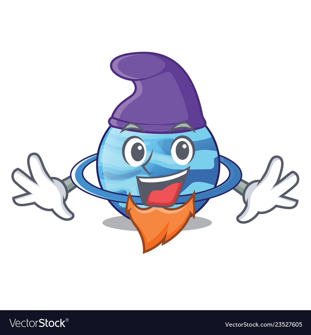 Elf plenet uranus images in character form vector image Elf plenet uranus images in character form