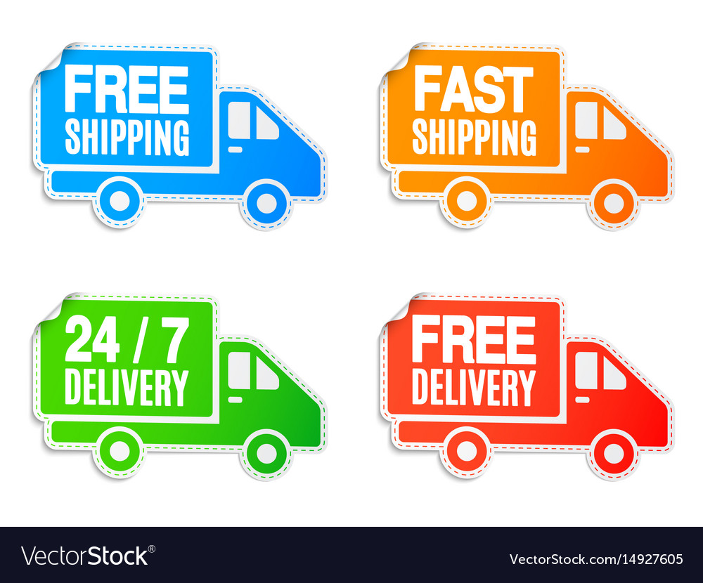 Free shipping and delivery labels